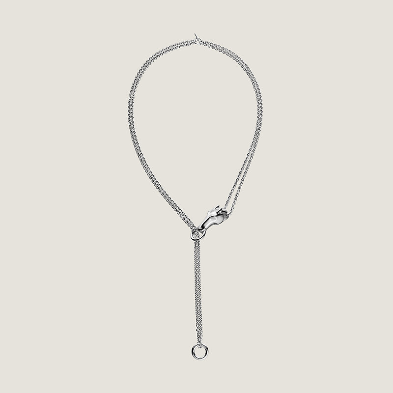 Hermes long store necklace